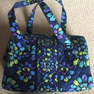 Vera Bradley "doctor bag" in Indigo pop (retired)